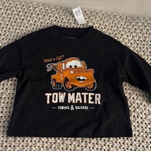 GAP Black Tow Mater Kids Toy Shirt